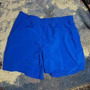 Lululemon Pace Breaker Linerless 7" XL Blazer Blue Tone